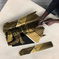 Port-au-Prince Afro-Haitians Umbrella Ayiti Map Pòtoprens Gold Color - African Pride