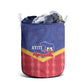 Afro-Haitians Laundry Basket Proud Ayiti Veve Vodou Royal Palm Leaves - African Pride