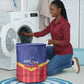 Afro-Haitians Laundry Basket Proud Ayiti Veve Vodou Royal Palm Leaves - African Pride