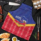 Afro-Haitians Apron Proud Ayiti Veve Vodou Royal Palm Leaves - African Pride