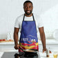 Afro-Haitians Apron Proud Ayiti Veve Vodou Royal Palm Leaves - African Pride