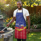 Afro-Haitians Apron Proud Ayiti Veve Vodou Royal Palm Leaves - African Pride