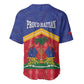 Afro-Haitians Baseball Jersey Proud Ayiti Veve Vodou Royal Palm Leaves LT14