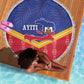 Afro-Haitians Beach Blanket Proud Ayiti Veve Vodou Royal Palm Leaves - African Pride