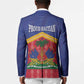 Afro-Haitians Blazer Proud Ayiti Veve Vodou Royal Palm Leaves - African Pride