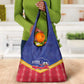 Afro-Haitians Grocery Bag Proud Ayiti Veve Vodou Royal Palm Leaves - African Pride