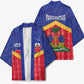 Afro-Haitians Kimono Proud Ayiti Veve Vodou Royal Palm Leaves - African Pride