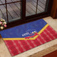 Afro-Haitians Rubber Doormat Proud Ayiti Veve Vodou Royal Palm Leaves - African Pride