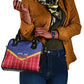 Afro-Haitians Shoulder Handbag Proud Ayiti Veve Vodou Royal Palm Leaves - African Pride