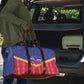 Afro-Haitians Travel Bag Proud Ayiti Veve Vodou Royal Palm Leaves - African Pride