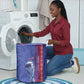 Custom Afro-Haiti Football Laundry Basket 2026 Grenadye Alaso Blue Version - African Pride