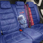 Custom Afro-Haiti Football Back Car Seat Cover 2026 Grenadye Alaso Blue Version - African Pride