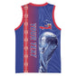 Custom Afro-Haiti Football Basketball Jersey 2026 Grenadye Alaso Blue Version - African Pride
