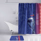 Custom Afro-Haiti Football Bathroom Set 2026 Grenadye Alaso Blue Version - African Pride