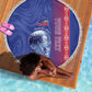 Custom Afro-Haiti Football Beach Blanket 2026 Grenadye Alaso Blue Version - African Pride