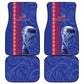 Custom Afro-Haiti Football Car Mats 2026 Grenadye Alaso Blue Version - African Pride