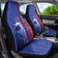 Custom Afro-Haiti Football Car Seat Cover 2026 Grenadye Alaso Blue Version - African Pride