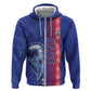 Custom Afro-Haiti Football Hoodie 2026 Grenadye Alaso Blue Version - African Pride