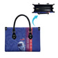 Custom Afro-Haiti Football Leather Bag 2026 Grenadye Alaso Blue Version - African Pride