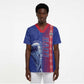 Custom Afro-Haiti Football Scrub Top 2026 Grenadye Alaso Blue Version - African Pride