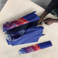 Custom Afro-Haiti Football Umbrella 2026 Grenadye Alaso Blue Version - African Pride