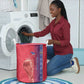 Custom Afro-Haiti Football Laundry Basket 2026 Grenadye Alaso Red Version - African Pride