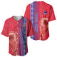Custom Afro-Haiti Football Baseball Jersey 2026 Grenadye Alaso Red Version LT14