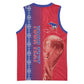 Custom Afro-Haiti Football Basketball Jersey 2026 Grenadye Alaso Red Version - African Pride