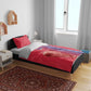 Custom Afro-Haiti Football Bedding Set 2026 Grenadye Alaso Red Version - African Pride