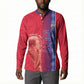 Custom Afro-Haiti Football Button Sweatshirt 2026 Grenadye Alaso Red Version