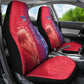 Custom Afro-Haiti Football Car Seat Cover 2026 Grenadye Alaso Red Version - African Pride