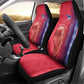 Custom Afro-Haiti Football Car Seat Cover 2026 Grenadye Alaso Red Version - African Pride