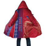 Custom Afro-Haiti Football Cloak 2026 Grenadye Alaso Red Version - African Pride
