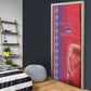 Custom Afro-Haiti Football Door Cover 2026 Grenadye Alaso Red Version - African Pride