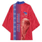 Custom Afro-Haiti Football Kimono 2026 Grenadye Alaso Red Version - African Pride