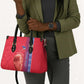Custom Afro-Haiti Football Leather Bag 2026 Grenadye Alaso Red Version - African Pride