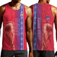 Custom Afro-Haiti Football Men Tank Top 2026 Grenadye Alaso Red Version - African Pride