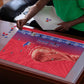 Custom Afro-Haiti Football Puzzle 2026 Grenadye Alaso Red Version - African Pride