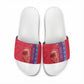 Custom Afro-Haiti Football Slide Sandals 2026 Grenadye Alaso Red Version - African Pride