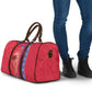 Custom Afro-Haiti Football Travel Bag 2026 Grenadye Alaso Red Version - African Pride