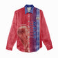 Custom Afro-Haiti Football Women Casual Shirt 2026 Grenadye Alaso Red Version - African Pride