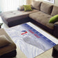 Custom Afro-Haiti Football Area Rug 2026 Grenadye Alaso White Version - African Pride