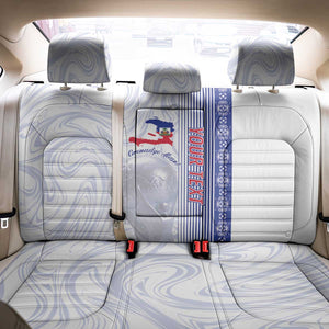 Custom Afro-Haiti Football Back Car Seat Cover 2026 Grenadye Alaso White Version - African Pride