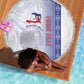 Custom Afro-Haiti Football Beach Blanket 2026 Grenadye Alaso White Version - African Pride
