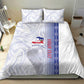 Custom Afro-Haiti Football Bedding Set 2026 Grenadye Alaso White Version - African Pride