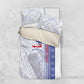 Custom Afro-Haiti Football Bedding Set 2026 Grenadye Alaso White Version - African Pride
