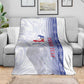 Custom Afro-Haiti Football Blanket 2026 Grenadye Alaso White Version - African Pride