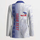 Custom Afro-Haiti Football Blazer 2026 Grenadye Alaso White Version - African Pride