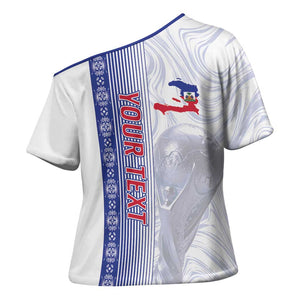 Custom Afro-Haiti Football Cross Shoulder Shirt 2026 Grenadye Alaso White Version - African Pride