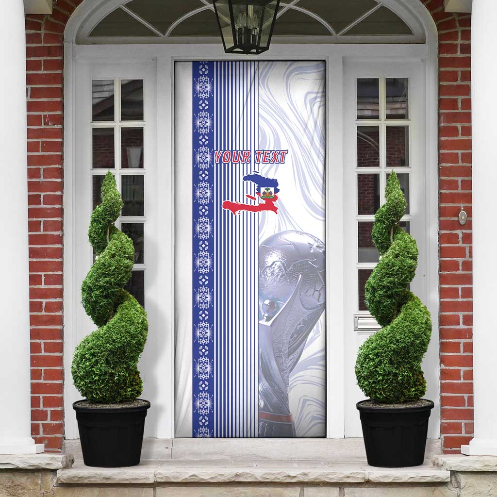 Custom Afro-Haiti Football Door Cover 2026 Grenadye Alaso White Version - African Pride